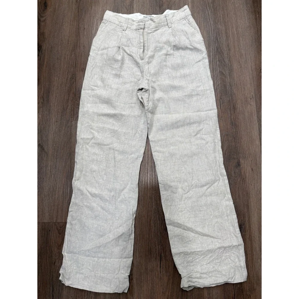 Reformation linen pants